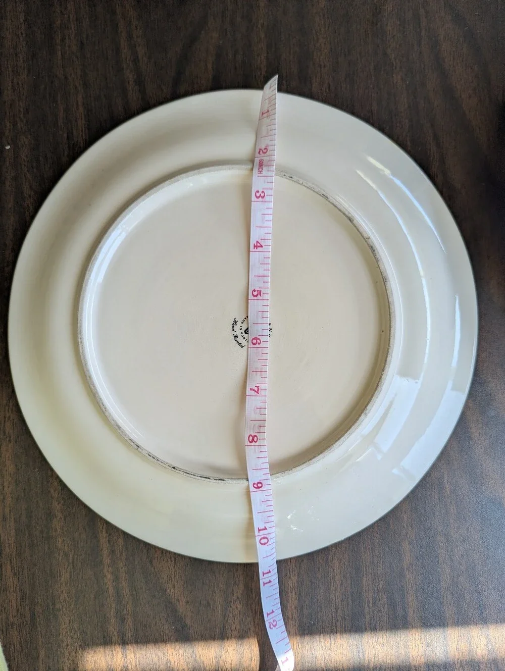 Favanol Martinique Hand Painted Dinner Plates, Set Of 7